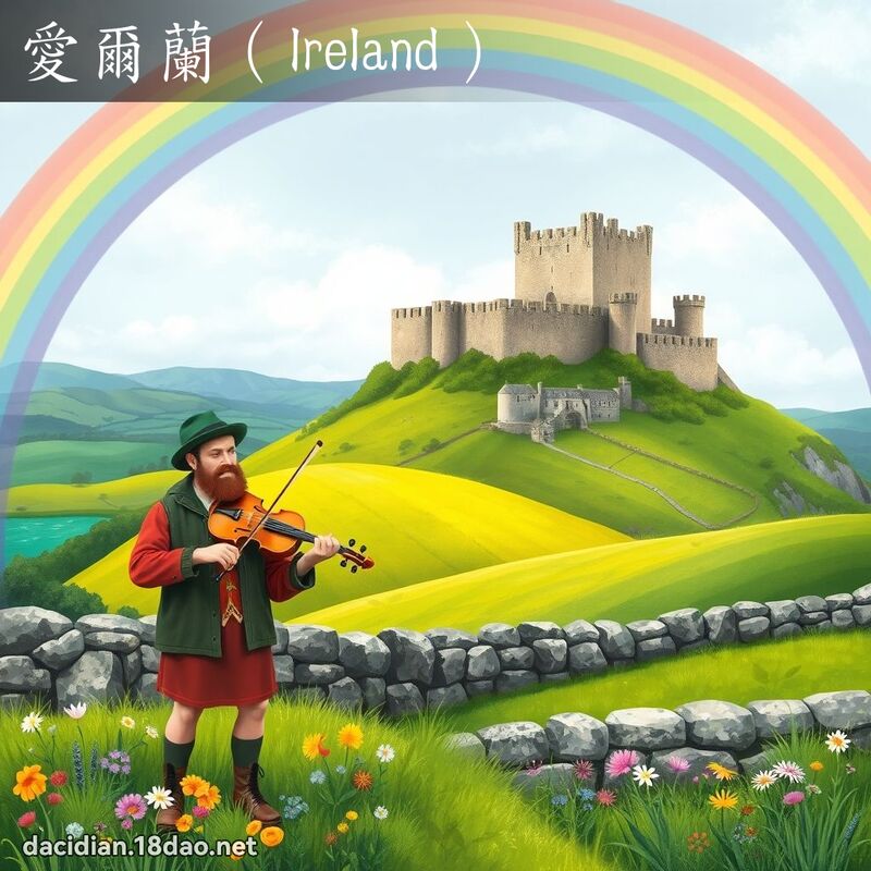 愛爾蘭（Ireland） - 國語大辭典配圖