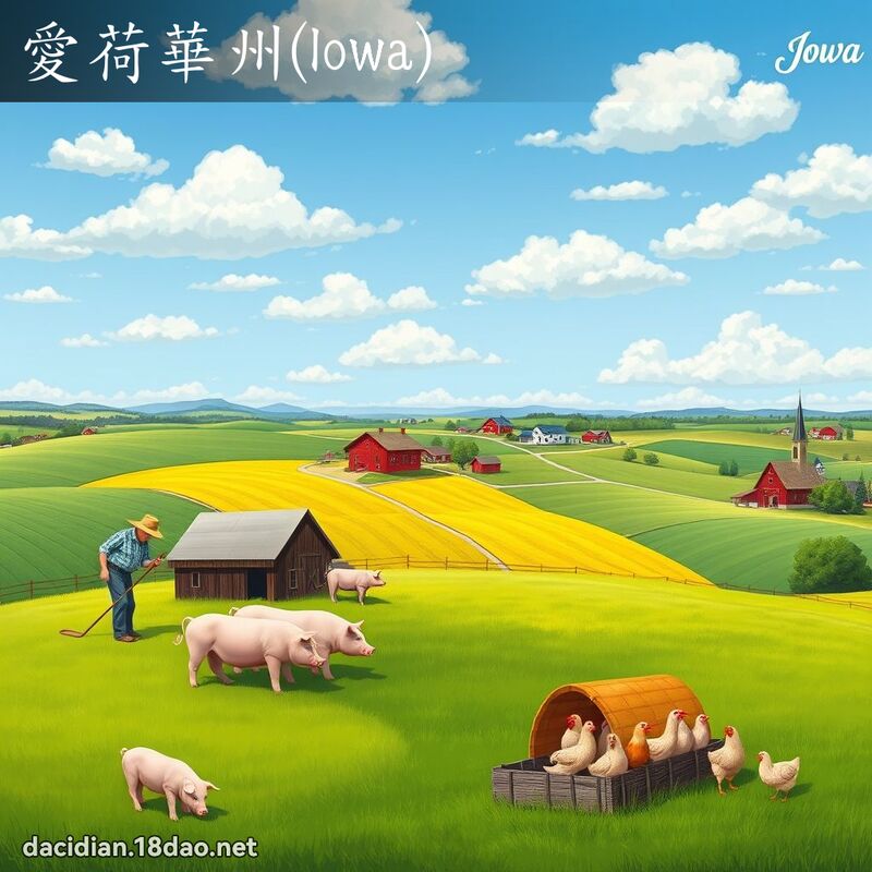 爱荷华州(Iowa) - 国语大辞典配图