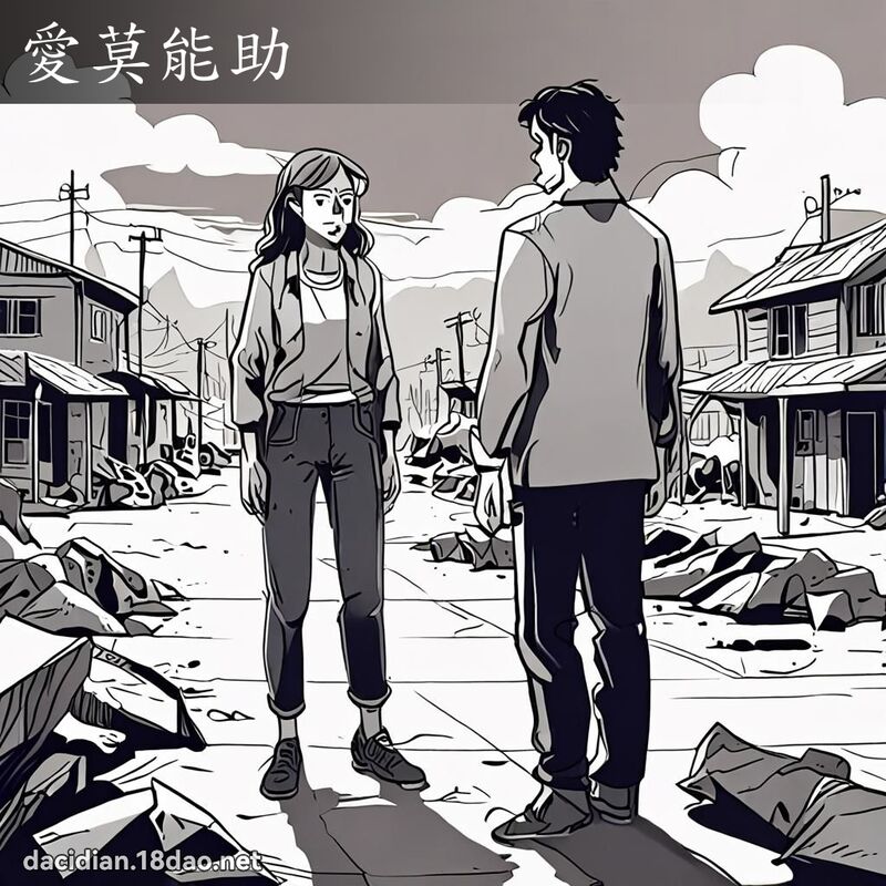 爱莫能助 - 国语大辞典配图