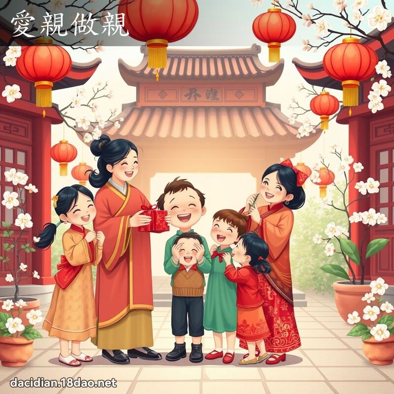 愛親做親 - 國語大辭典配圖