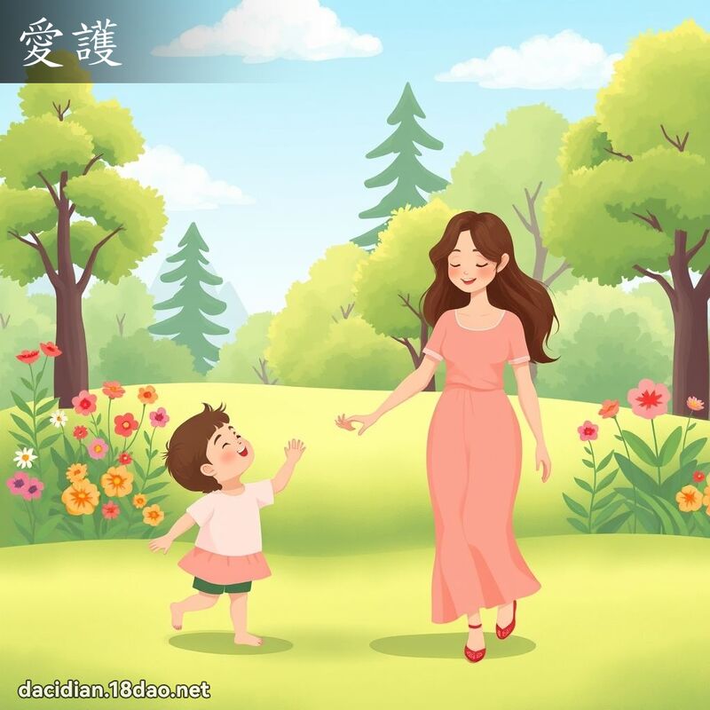 愛護 - 國語大辭典配圖