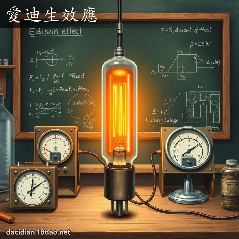 爱迪生效应 - 国语大辞典配图