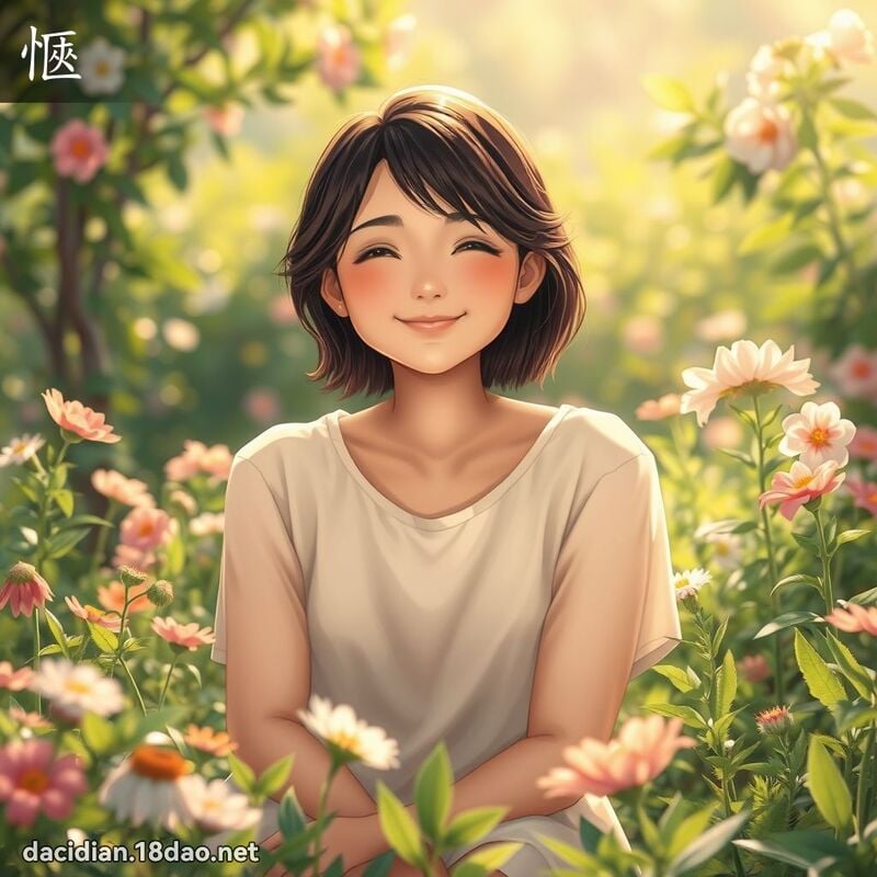 愜 - 国语大辞典配图