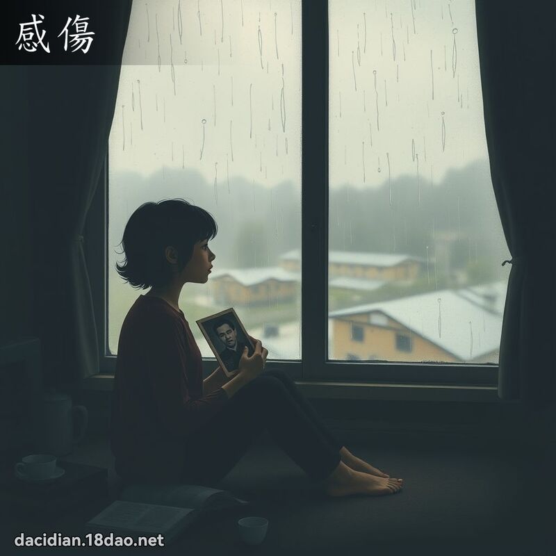 感傷 - 國語大辭典配圖