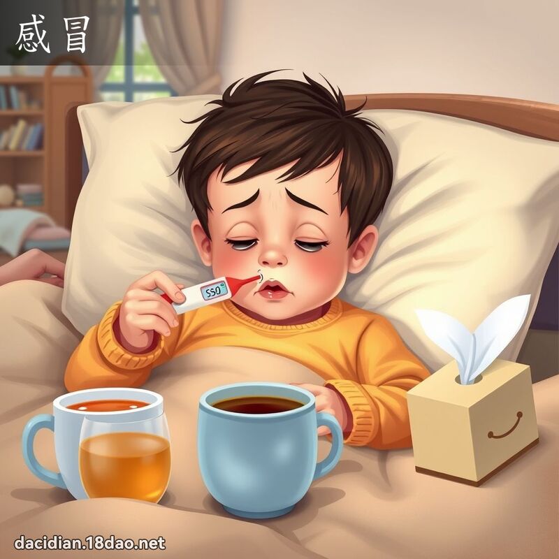 感冒 - 國語大辭典配圖