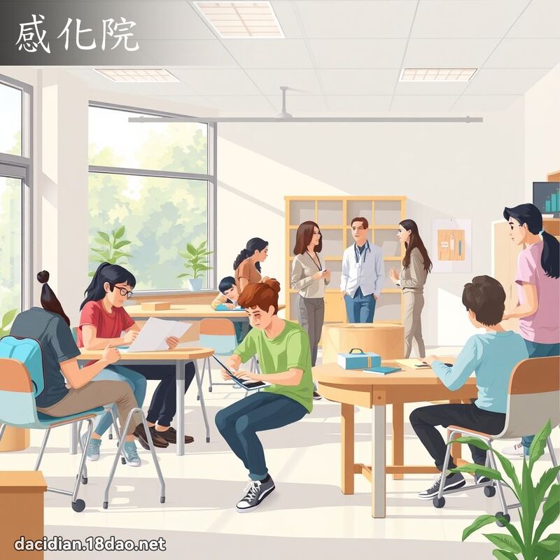 感化院 - 國語大辭典配圖
