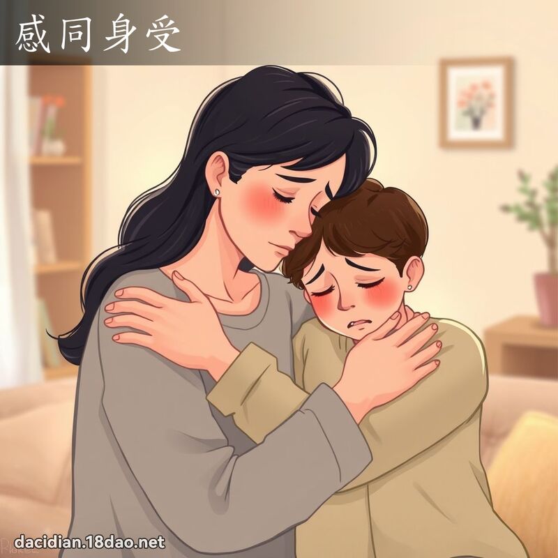 感同身受 - 國語大辭典配圖