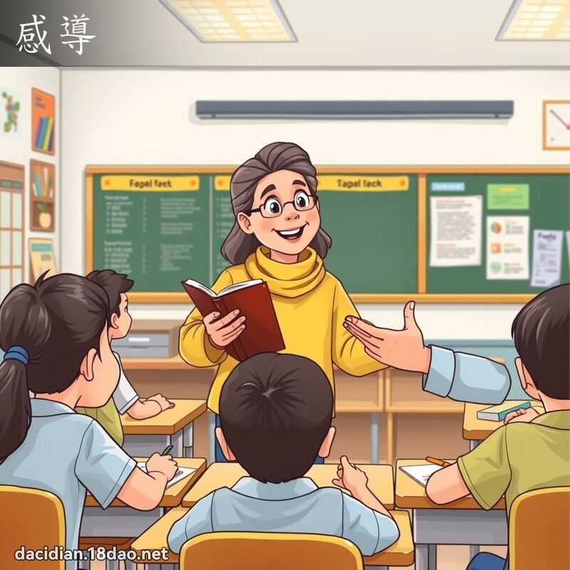 感導 - 國語大辭典配圖