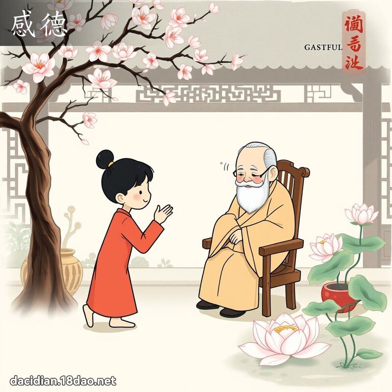感德 - 國語大辭典配圖