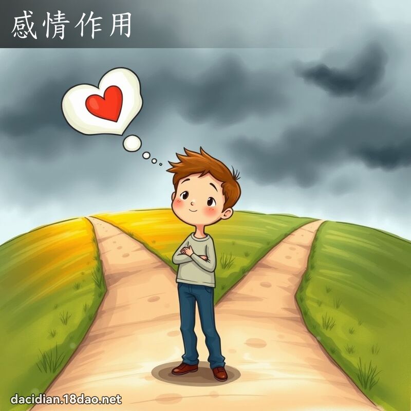 感情作用 - 國語大辭典配圖