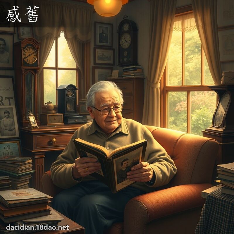 感舊 - 國語大辭典配圖