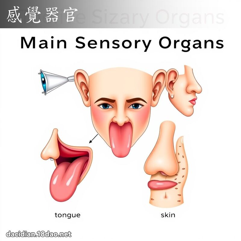 感覺器官 - 國語大辭典配圖