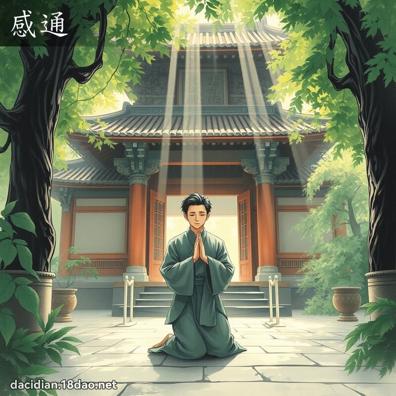 感通 - 国语大辞典配图