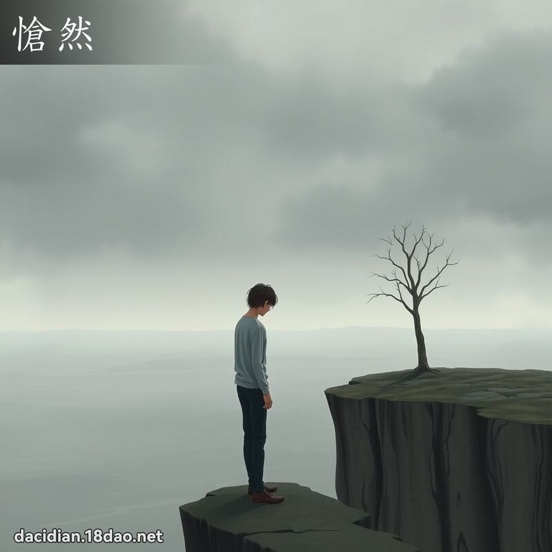 愴然 - 国语大辞典配图