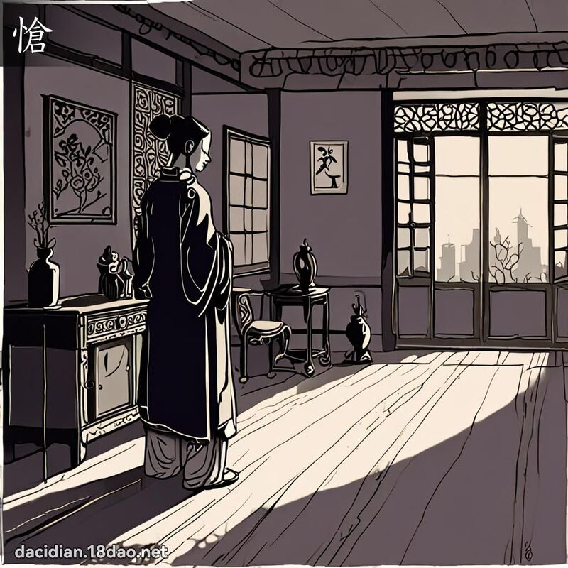 愴 - 国语大辞典配图