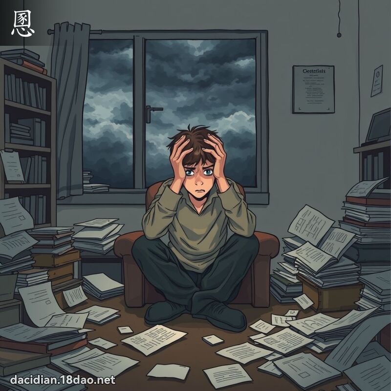 慁 - 國語大辭典配圖