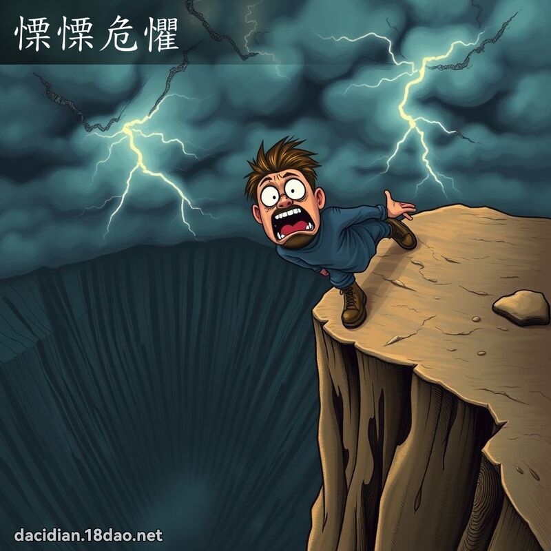 慄慄危惧 - 国语大辞典配图