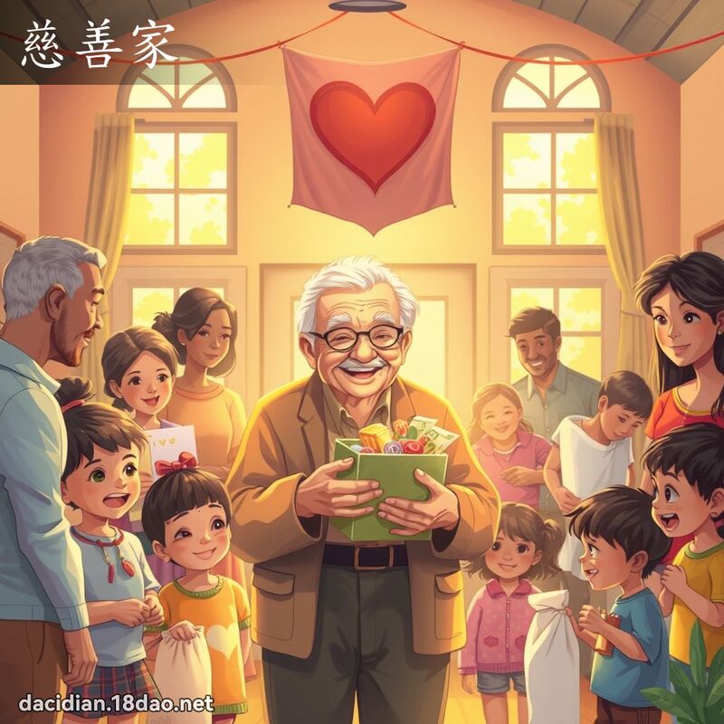 慈善家 - 国语大辞典配图