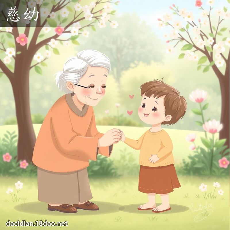 慈幼 - 國語大辭典配圖
