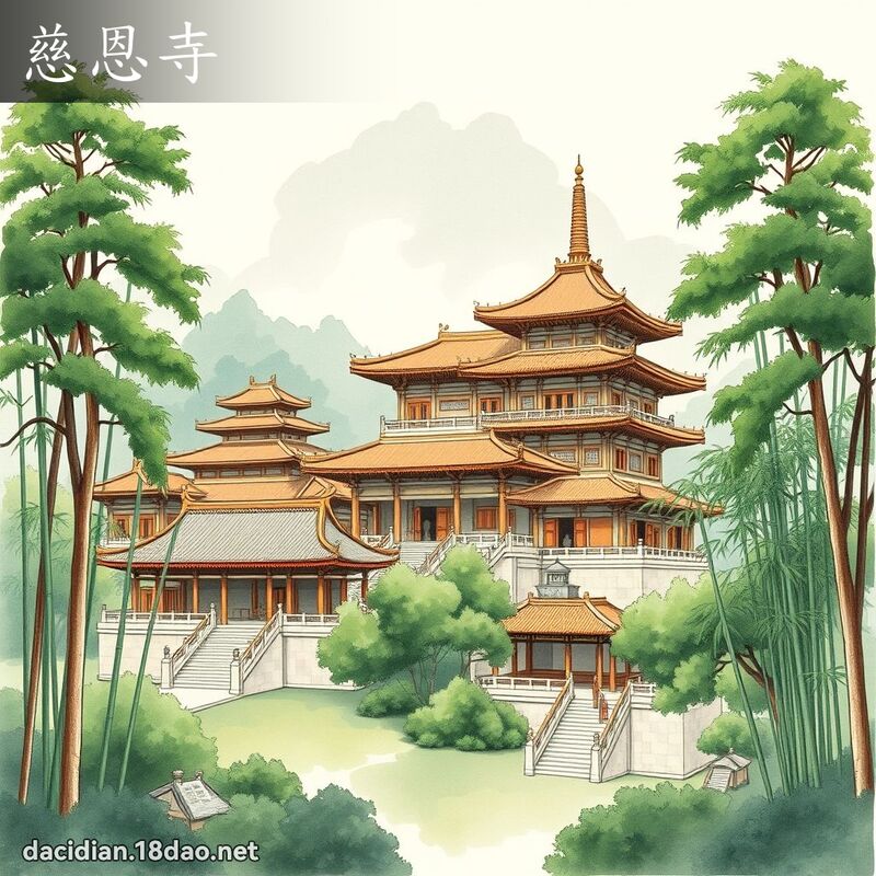 慈恩寺 - 国语大辞典配图