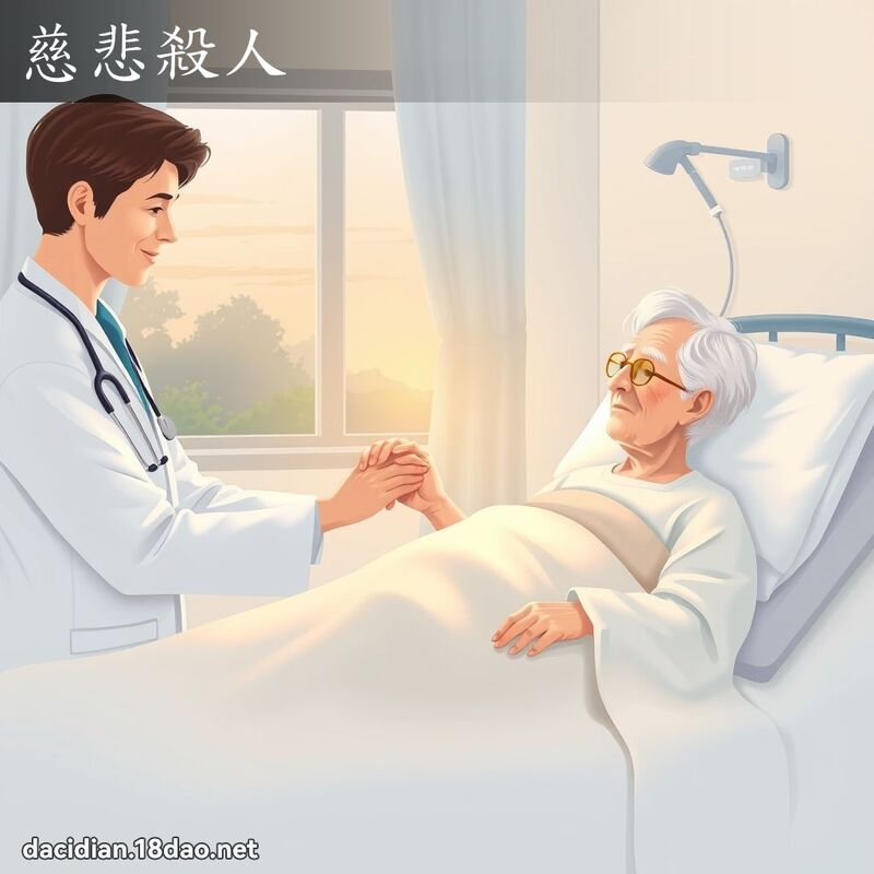 慈悲杀人 - 国语大辞典配图