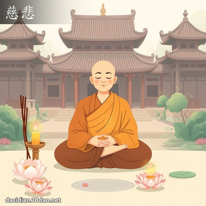 慈悲 - 國語大辭典配圖