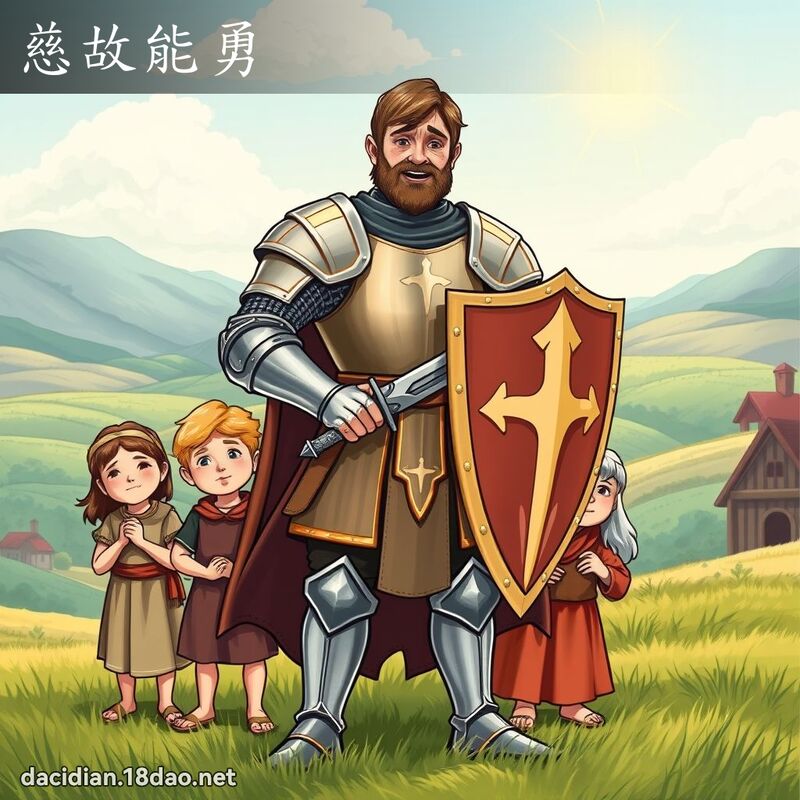 慈故能勇 - 国语大辞典配图