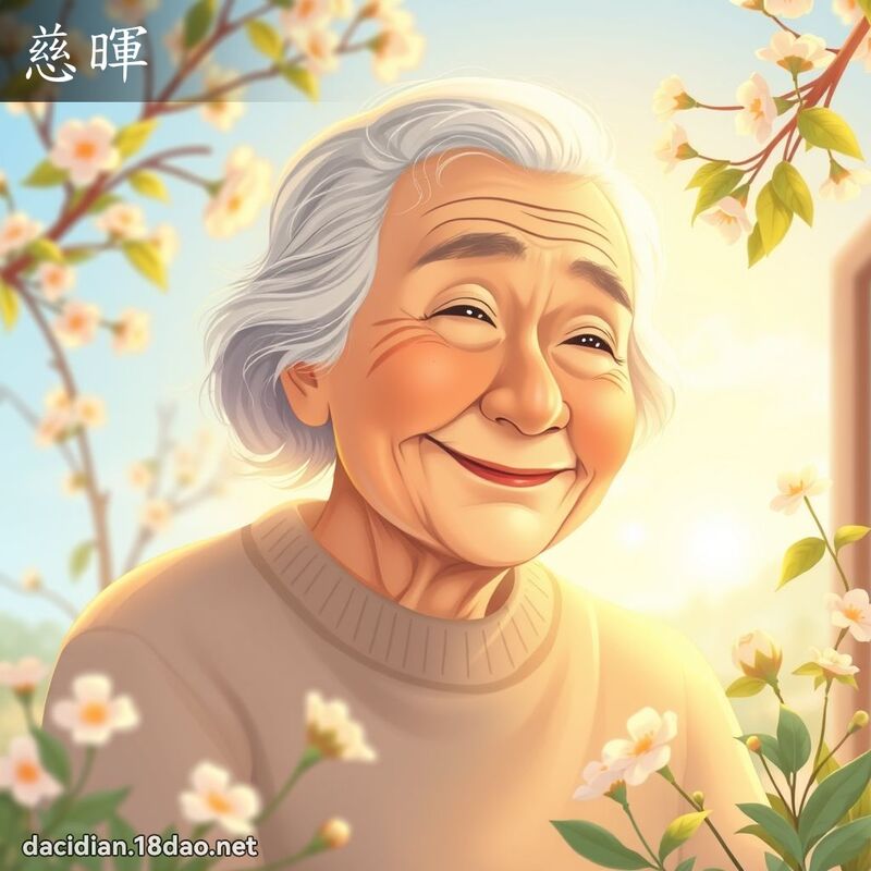 慈暉 - 国语大辞典配图