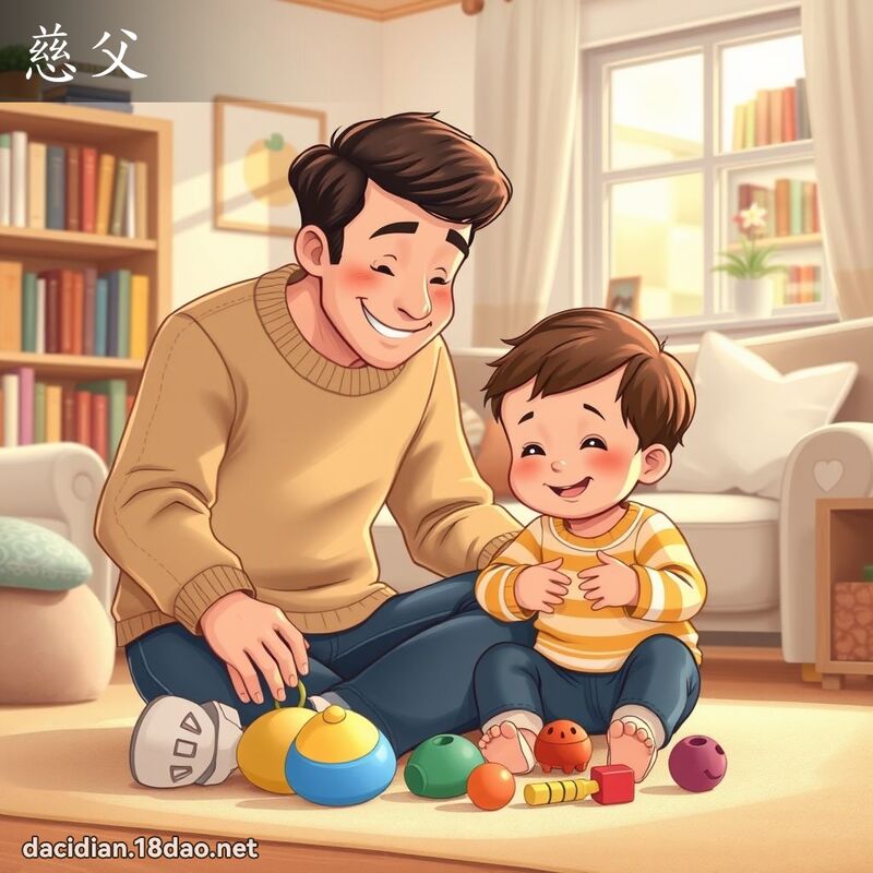 慈父 - 国语大辞典配图
