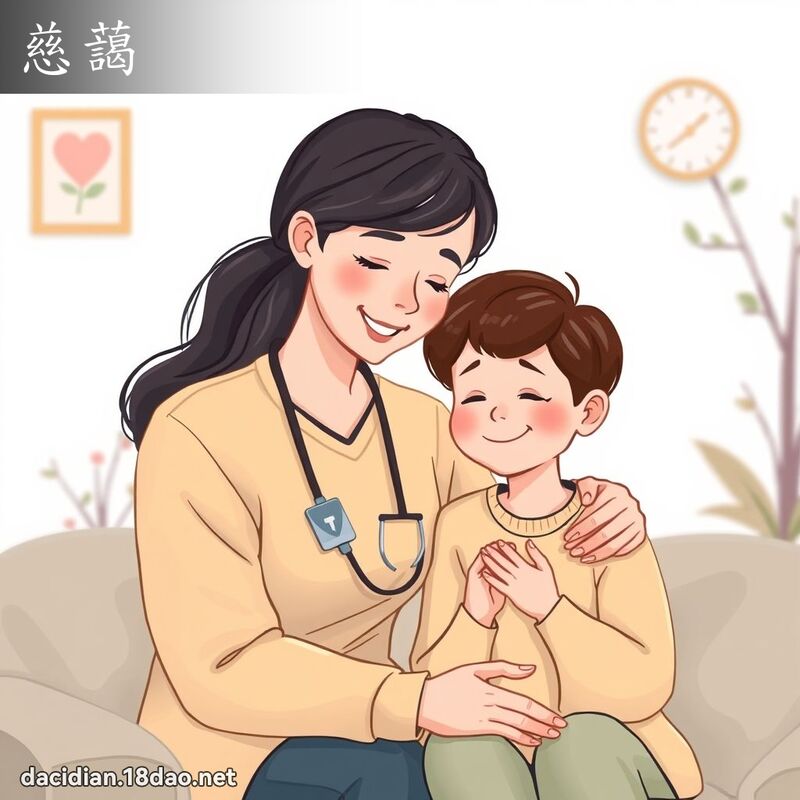 慈藹 - 國語大辭典配圖