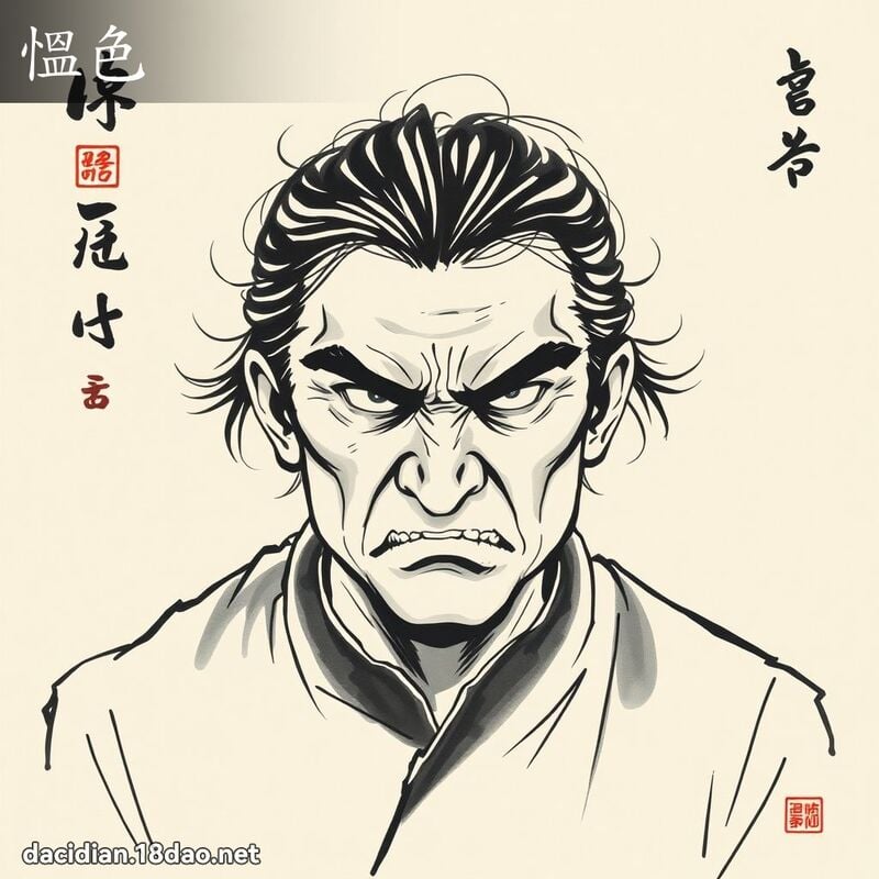 慍色 - 國語大辭典配圖