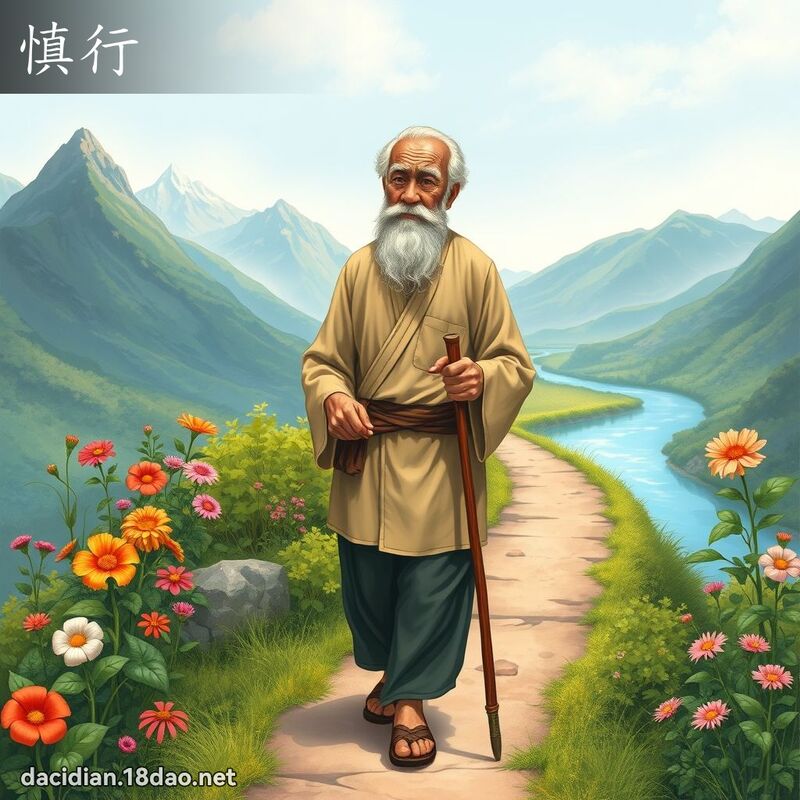 慎行 - 国语大辞典配图