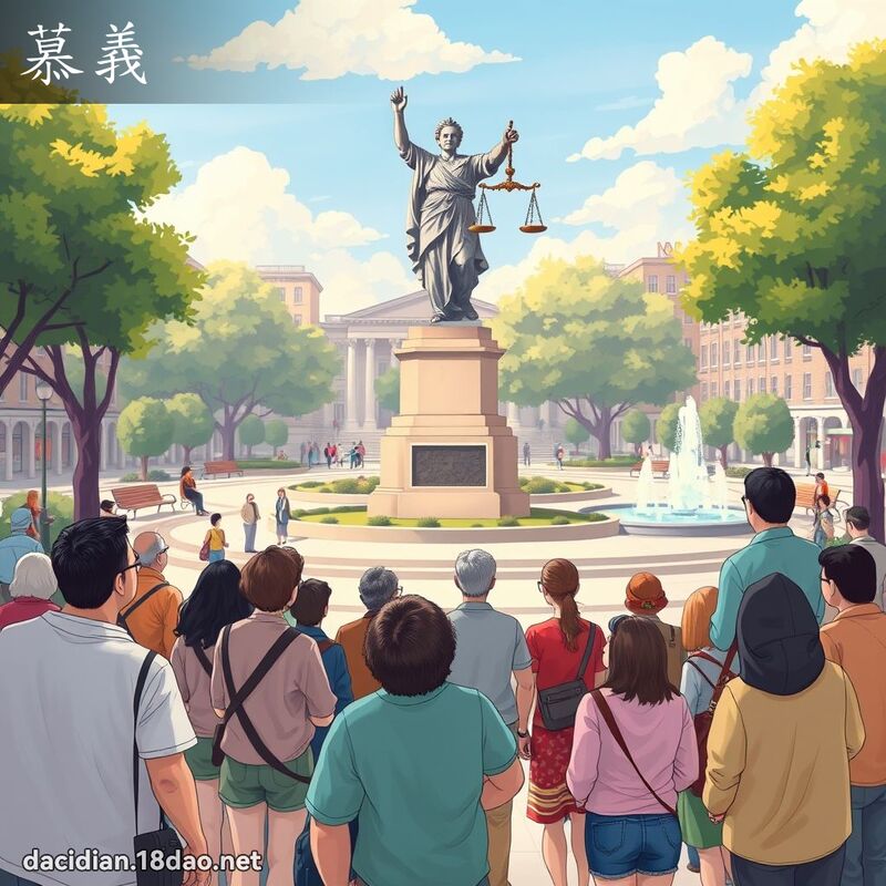 慕义 - 国语大辞典配图
