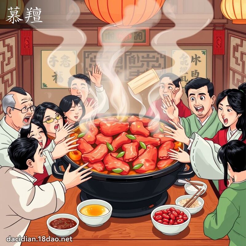 慕羶 - 国语大辞典配图