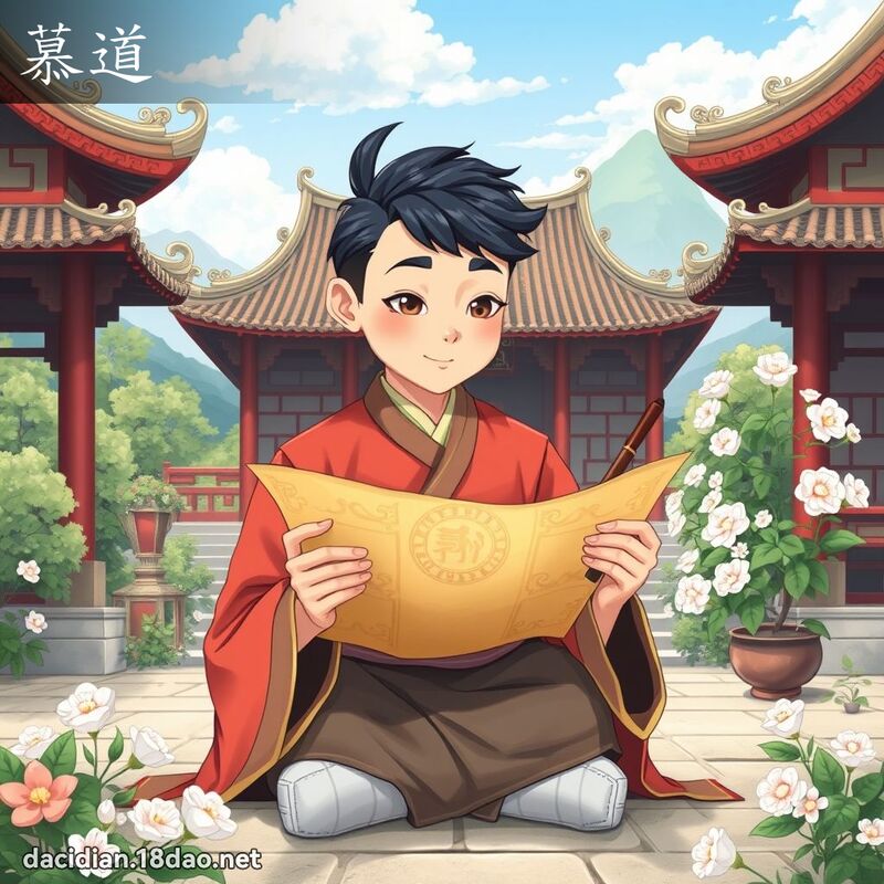 慕道 - 國語大辭典配圖
