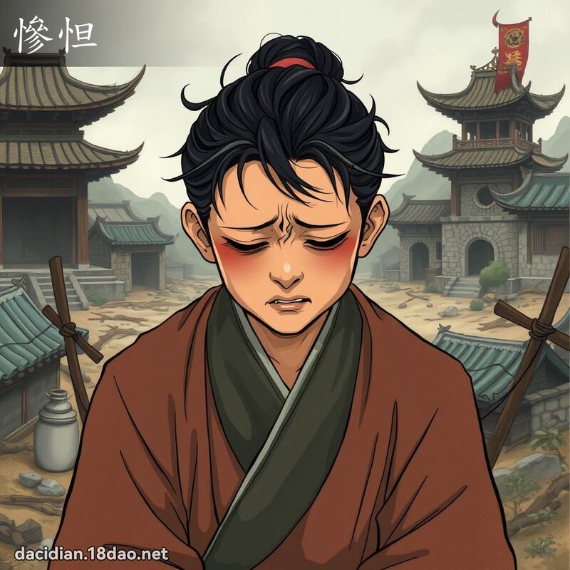 慘怛 - 國語大辭典配圖