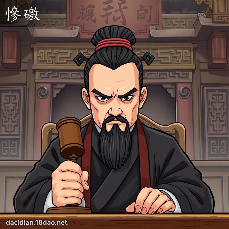 惨礉 - 国语大辞典配图