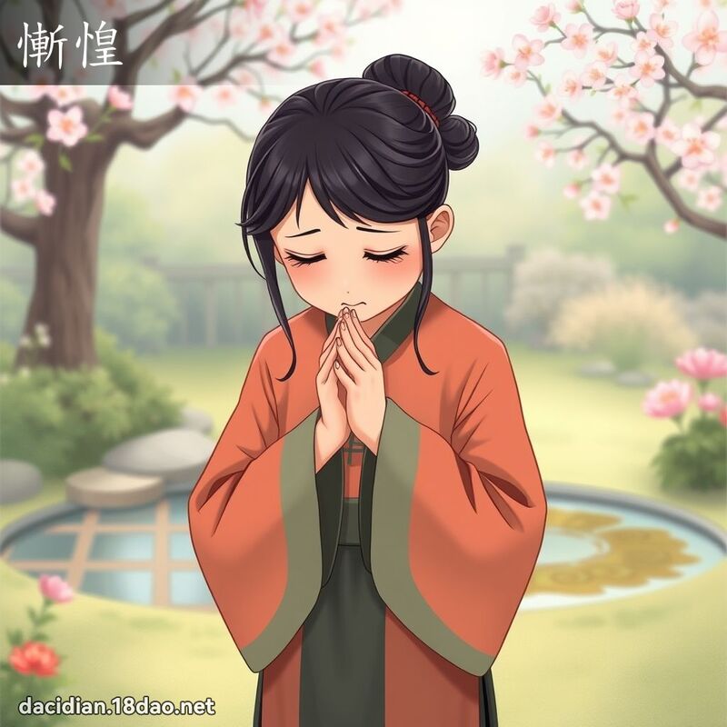 慚惶 - 國語大辭典配圖