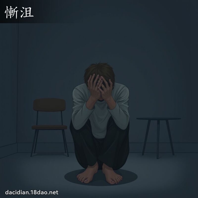 惭沮 - 国语大辞典配图