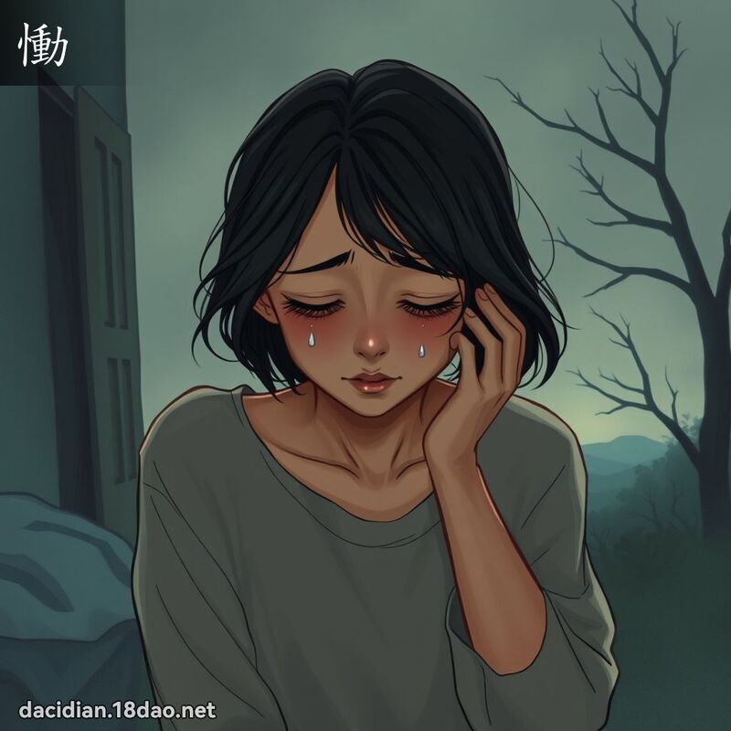 慟 - 國語大辭典配圖