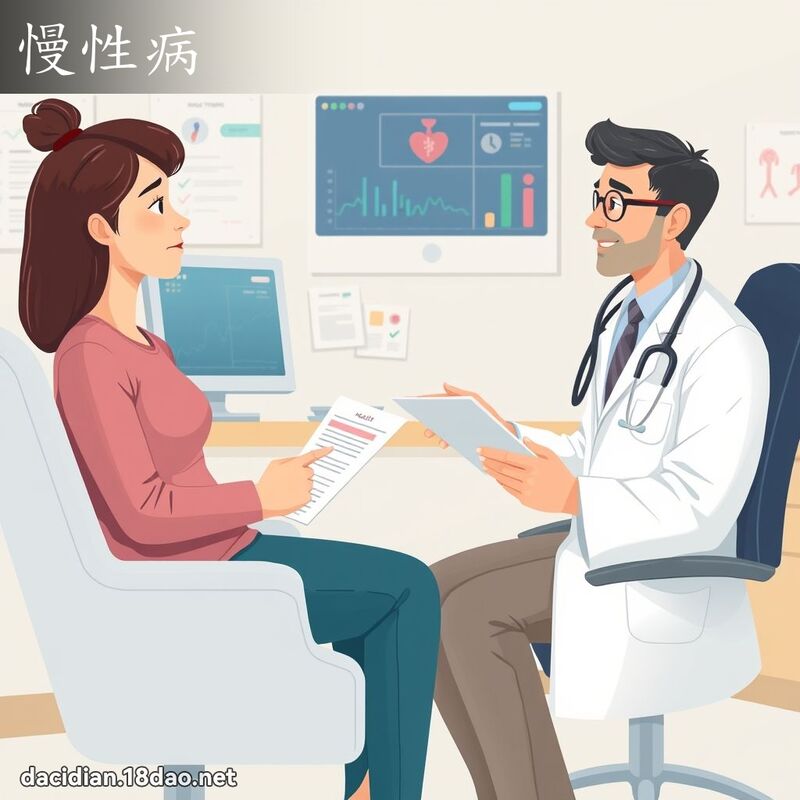 慢性病 - 國語大辭典配圖
