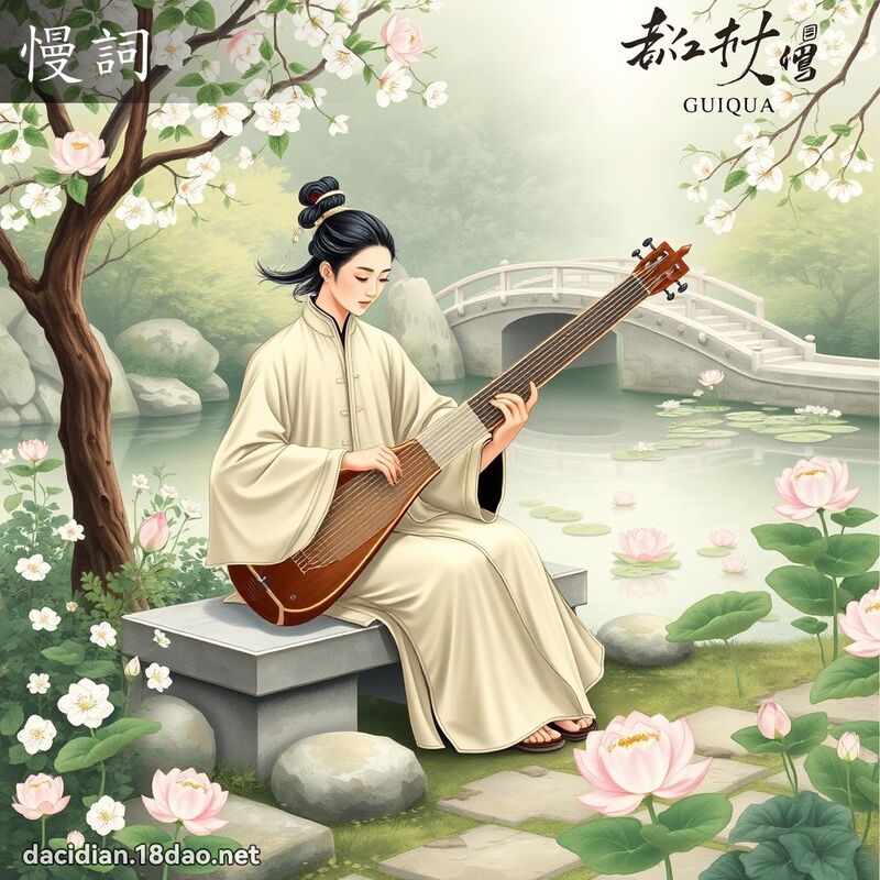 慢词 - 国语大辞典配图