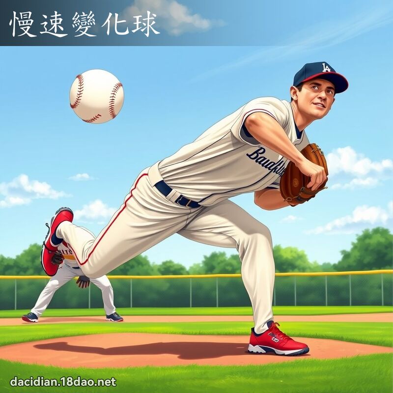 慢速变化球 - 国语大辞典配图