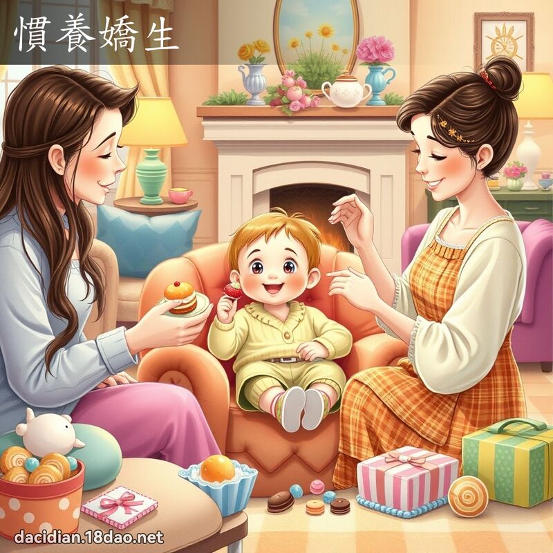 惯养娇生 - 国语大辞典配图