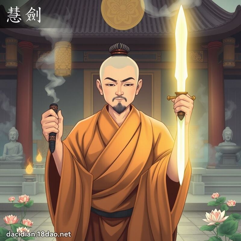 慧劍 - 國語大辭典配圖
