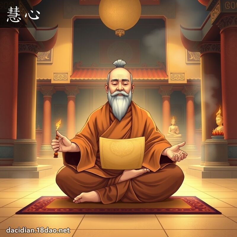 慧心 - 國語大辭典配圖