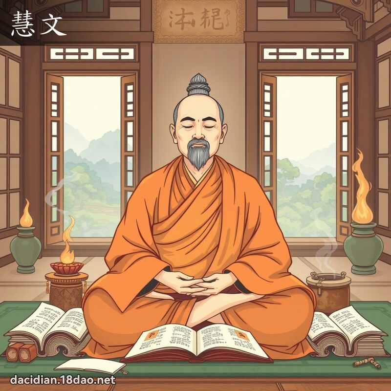 慧文 - 國語大辭典配圖