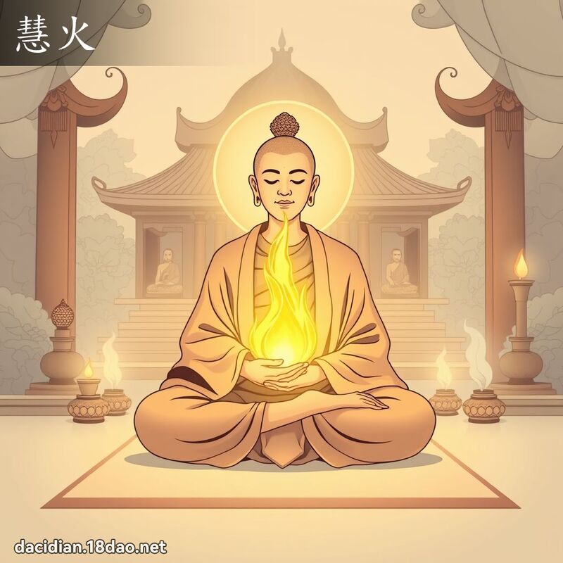 慧火 - 國語大辭典配圖