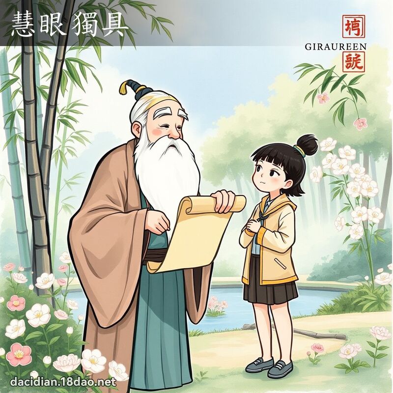 慧眼獨具 - 國語大辭典配圖