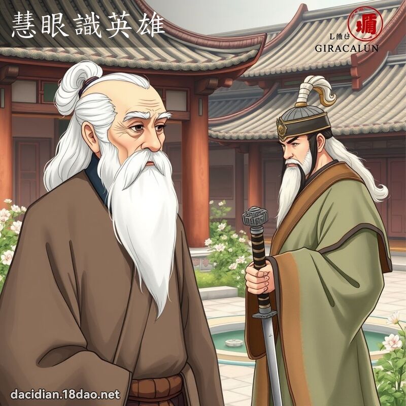 慧眼识英雄 - 国语大辞典配图